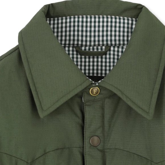 Fortela Green Down Shirt - Picture 3 of 4